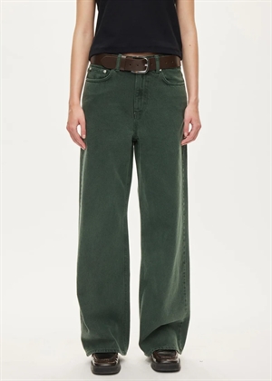 Bright jeans Pine Green Oval Square 